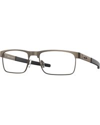 Oakley - Ox5153 Metal Plate Ti 515302 Optical Frames Titanium Squared Normal - Lyst