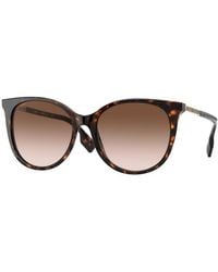 Burberry - Be4333 Alice 300213 Sunglasses Plastic Cat Eye Nuanced - Lyst
