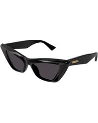 Bottega Veneta - Bv1101S 001 Sunglasses Acetate Cat Eye Normal - Lyst