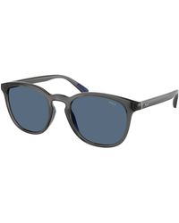 Polo Ralph Lauren - Ph4222U 579980 Sunglasses Injected Round Normal - Lyst