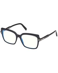 Tom Ford - Ft5947-B 001 Optical Frames Acetate Butterfly Normal - Lyst