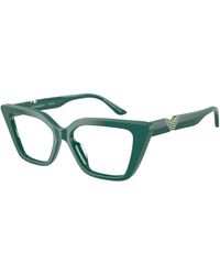 Emporio Armani - Ea3273U 6324 Optical Frames Acetate Cat Eye Normal - Lyst