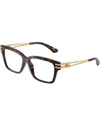 Dolce & Gabbana - Dg5117 502 Optical Frames Injected Transparent Squared Normal - Lyst