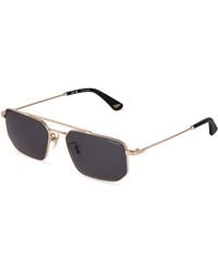 Police - Splu66 Origins Lite 40 300 Sunglasses Metal Smoke Geometric Normal - Lyst