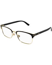 Gucci - Gg1448O 003 Optical Frames Metal Transparent Squared - Lyst