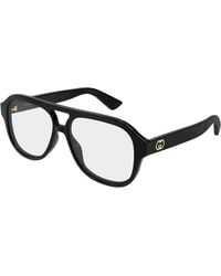 Gucci - Gg2192O 001 Optical Frames Injected Transparent Pilot - Lyst
