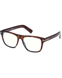 Tom Ford - Ft5902-B 052 Optical Frames Acetate Squared Normal - Lyst