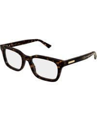 Gucci - Gg2249O 002 Optical Frames Acetate Transparent Squared - Lyst