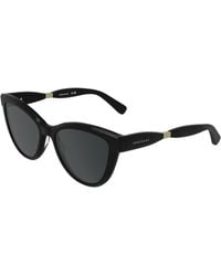 Longchamp - Lo804S 001 Sunglasses Acetate Cat Eye Normal - Lyst