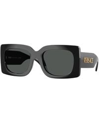 Versace - Ve4496U Gb1/87 Sunglasses Injected Squared Normal - Lyst