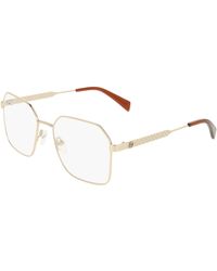 Liu Jo - Lj2181 714 Optical Frames Metal Squared Normal - Lyst