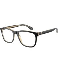 Giorgio Armani - Ar7255 6087 Optical Frames Acetate Transparent Pillow Normal - Lyst