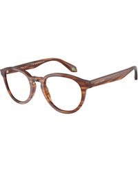 Giorgio Armani - Ar7248 6162 Optical Frames Acetate Transparent Pantos Normal - Lyst