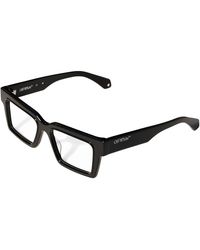 Off-White c/o Virgil Abloh - Ow5028 Style 5028 1000 Optical Frames Acetate Squared - Lyst
