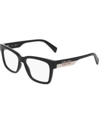 Liu Jo - Lj2819 001 Optical Frames Bio-Inject Squared Normal - Lyst