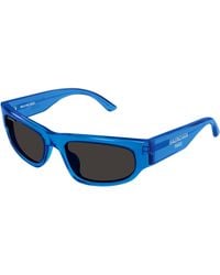 Balenciaga - Bb0388S 003 Sunglasses Acetate Squared - Lyst