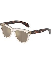 Moncler - Me6023 Bronzz 30035A Sunglasses Acetate Pillow Normal - Lyst