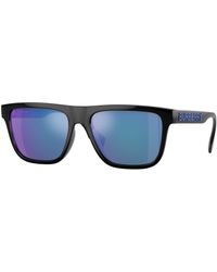 Burberry - Be4402U 300155 Sunglasses Injected Squared Mirrored Mirror - Lyst
