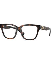 Burberry - Be2457U 3002 Optical Frames Injected Transparent Squared Normal - Lyst