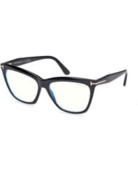 Tom Ford - Ft6064-B 052 Optical Frames Acetate Cat Eye Normal - Lyst
