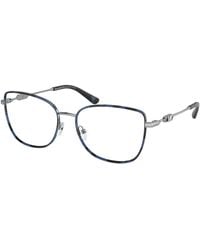 Michael Kors - Mk3065J Empire Square 3 1015 Optical Frames Metal Transparent Squared Normal - Lyst