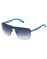 Fila - Sfi898 01Hl Sunglasses Metal Squared Normal Shaded - Lyst