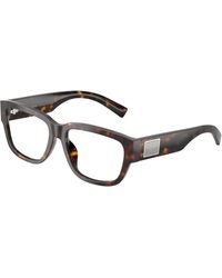 Dolce & Gabbana - Dg3423 502 Optical Frames Acetate Squared Normal - Lyst