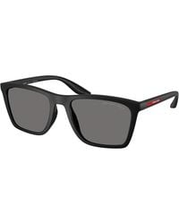 Prada Linea Rossa - Ps B08S 1Bo02G Sunglasses Injected Pillow Polarized - Lyst