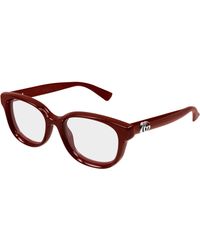 Gucci - Gg1833Ok 003 Optical Frames Injected Transparent Squared - Lyst