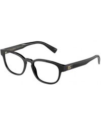 Dolce & Gabbana - Dg3340 501 Optical Frames Plastic Squared - Lyst
