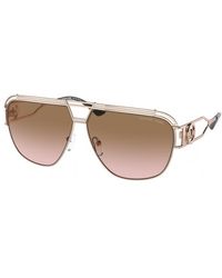 Michael Kors - Mk1102 Vienna 110811 Sunglasses Metal Pilot Normal Shaded - Lyst