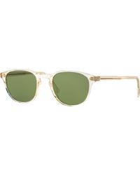 Oliver Peoples - Ov5219S Fairmont Sun 109452 Sunglasses Acetate Squared Normal - Lyst
