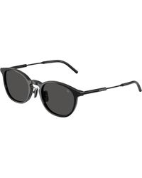 Moncler - Me6011D Barbb 300187 Sunglasses Acetate Round Normal - Lyst