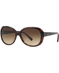 Giorgio Armani - Ar8047 502613 Sunglasses Acetate Round Normal Shaded - Lyst
