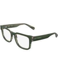 Lacoste - L4016 301 Optical Frames Acetate Squared Normal - Lyst