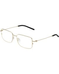 Moncler - Me1004 1007 Optical Frames Steel Transparent Geometric Normal - Lyst