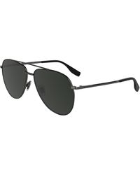 KARL LAGERFELD - Kl360S 015 Sunglasses Metal Smoke Pilot Normal - Lyst