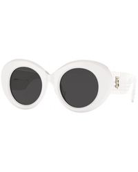 Burberry - Be4370U 300787 Sunglasses Plastic Round - Lyst