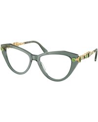 Swarovski - Sk2047 1043 Optical Frames Acetate Cat Eye Normal - Lyst