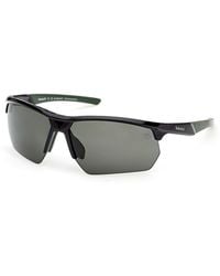 Timberland - Tb00056 01R Sunglasses Injected Squared Polarized - Lyst