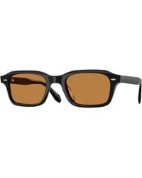 Oliver Peoples - Ov5588Su N.08 Sun 173153 Sunglasses Acetate Squared Normal - Lyst