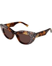 Gucci - Gg2031S 006 Sunglasses Acetate Cat Eye - Lyst