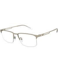 Emporio Armani - Ea1143 3002 Optical Frames Metal Pillow - Lyst