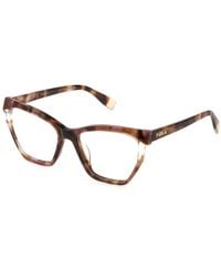 Furla - Vfu868V 01Gq Optical Frames Acetate Geometric - Lyst