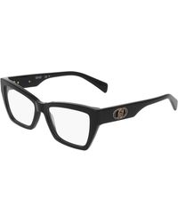 Liu Jo - Lj2827 001 Optical Frames Acetate Squared Normal - Lyst