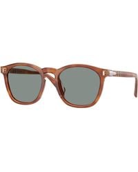 Persol - Po3413S 96/56 Sunglasses Acetate Squared Normal - Lyst
