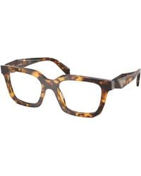 Prada - Pr C08V 14L1O1 Optical Frames Acetate Geometric Normal - Lyst