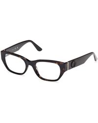 Guess - Gu50304 052 Optical Frames Acetate Squared Normal - Lyst