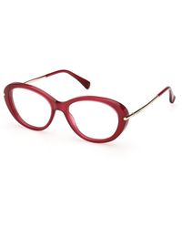 Max Mara - Mm5227 069 Optical Frames Acetate Geometric Normal - Lyst