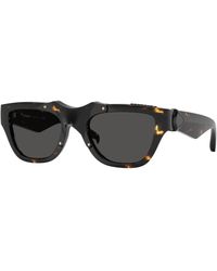Burberry - Be4445U 410687 Sunglasses Injected Squared Normal - Lyst